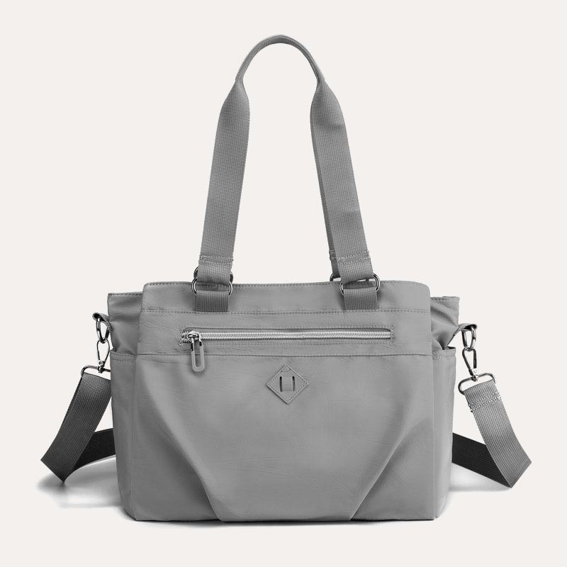 Triple Compartment Women Purse Handbag Waterproof Lightweight Crossbody Shoulder Bag