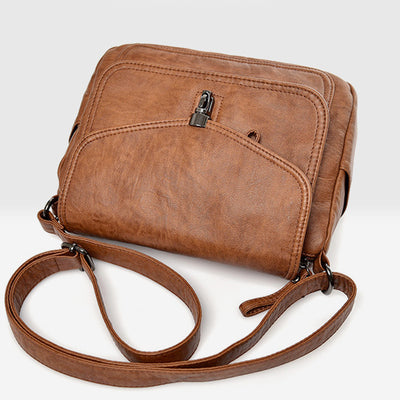 Vintage Waterproof Large Capacity Crossbody Bag