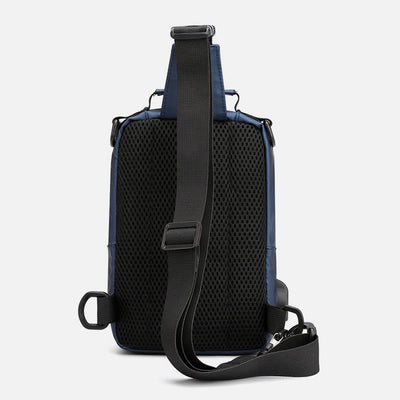 Practical Crossbody Sling Bag For Men Waterproof Travel Satchel Purse