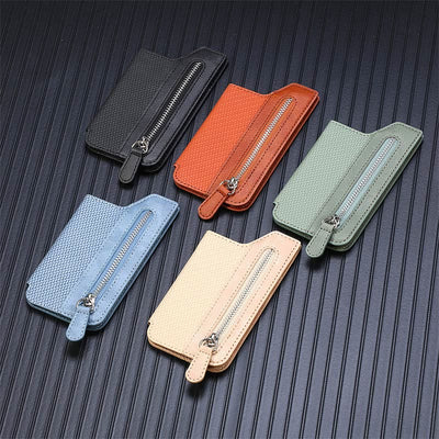 Wallet For Phone Creative Stick Clamshell Style Back Card Holder