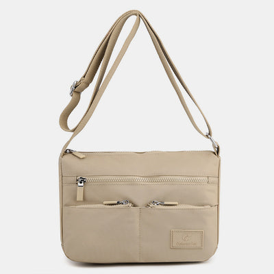 Multi-Pocket Lightweight Waterproof Casual Crossbody Bag