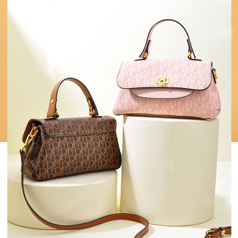 Top-Handle Bag for Women Fashion Vintage Carryall Satchel Crossbody Bag