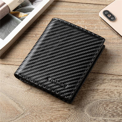 Wallet for Men PU Leather Slim Bifold Wallet Credit Card Holder