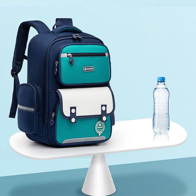 Backpack For Kids Spine Protection Breathable Large Rolling Schoolbag