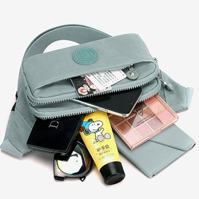 Multi Pocket Lightweight Crossbody Adjustable Waist Pack Phone Bag
