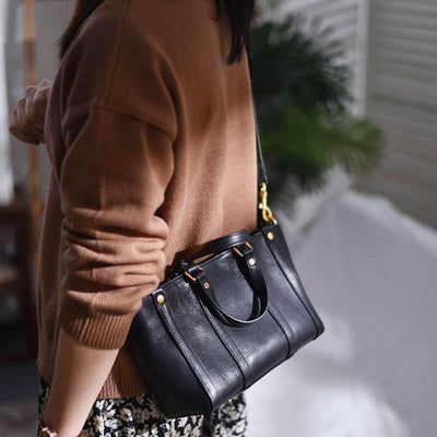 Tote For Women Simple Casual Multi Compartment Crossbody Commuter Bag