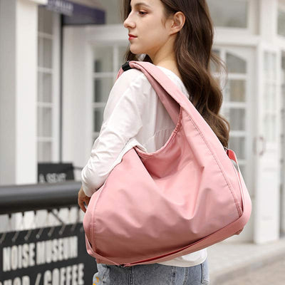 Women Top-Handle Satchel Large Capacity Ligthweight Hobo Handbag Tote Crossbody Bag