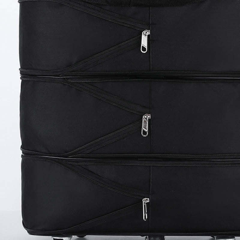 Expandable Spinner Wheel Travel Rolling Tote Luggage Bag Duffel Bag