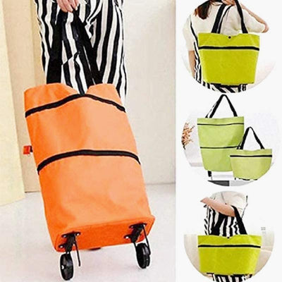 Large Capacity Expandable Foldable Trolley Bag