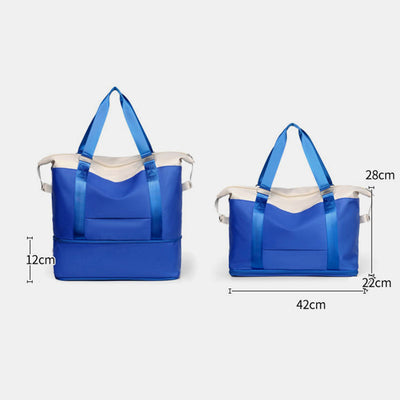 Duffel Bag for Women Large Storage Luggage Bag with Dry Wet Depart Pocket