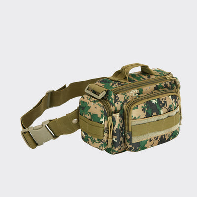 Waist Bag For Men Outdoor Multi-Purpose Riding Large Crossbody Shoulder Bag
