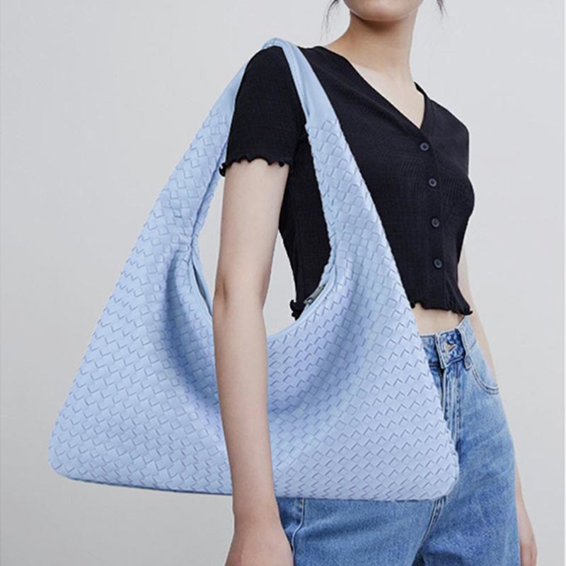 Shoulder Bag For Women Solid Color Large Capacity Minimalist Casual Handbag