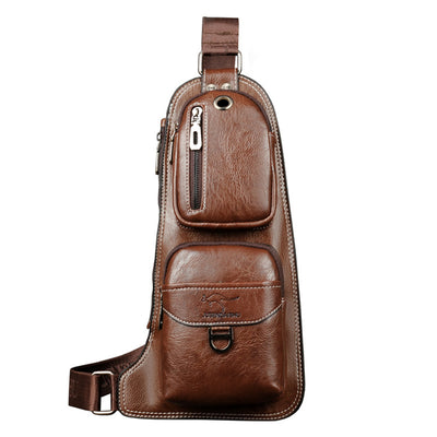 Sling Bag Backpack for Men Crossbody Chest Bag Daypack Outdoor Travel