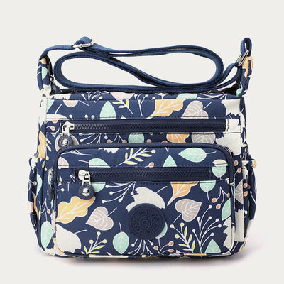 Nylon Crossbody Bag For Women Printing Multi Color Durable Bag