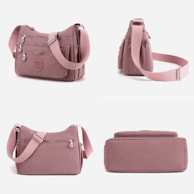 Multi-Pocket Large Capacity Waterproof Casual Crossbody Bag