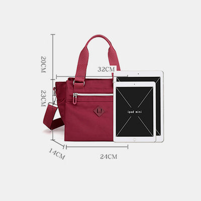 Large Capacity Multi-Pocket Waterproof Casual Crossbody Bag