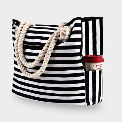 Summer Beach Bag For Women Printing Canvas Large Capacity Handbag