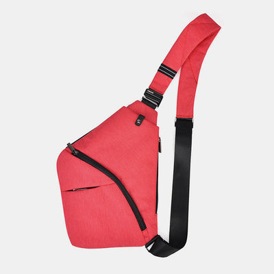Lightweight Waterproof Sling Pack Casual Chest Bag Cycling Hiking Crossbody Bag