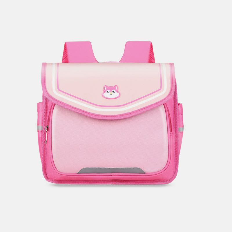 Backpack For Children Easy Carry Horizontal Clamshell Kindergarten School Bag