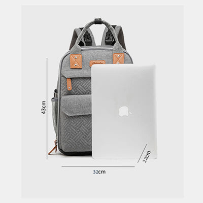 Diaper Bag Backpack Multifunction Waterproof Mommy Bag with Changing Pad