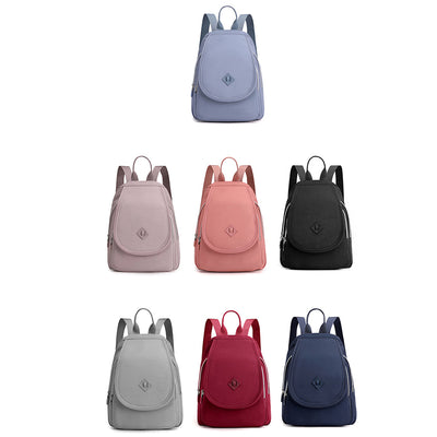 Small Nylon Backpack for Women and Girls Mini Casual Lightweight Daypack