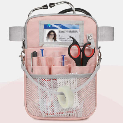 Nursing Waist Bag with Medical Gear Pockets Tape Holder Nurse Waist Pouch