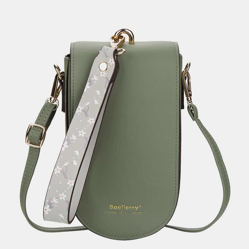 Mini Crossbody Bag Phone Purses for Women Girls with Wrist Strap
