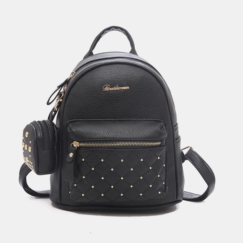 Women's Mini Backpack Fashion Travel Backpack Purses with Small Pouch