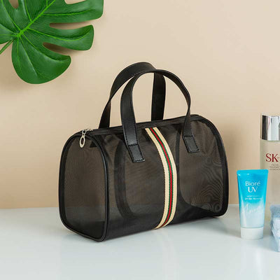 Large Capacity Protable Mesh Cosmetic Storage Bag