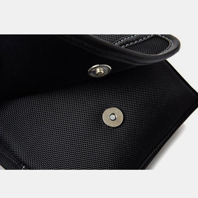 Casual Multi-Pocket Waterproof Messenger Bag