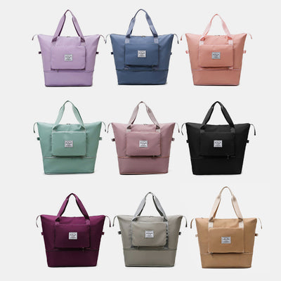Travel Duffle Bag Extra Large Foldable Tote with Dry Wet Separation Pocket