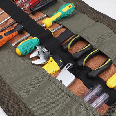 Roll Tool Pouch Rolling Tool Bag Handbag Shoulder Bag Tool Organizer