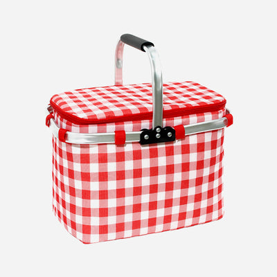 Cooler Bag For Outing Travel Thickened Aluminum Film Picnic Basket