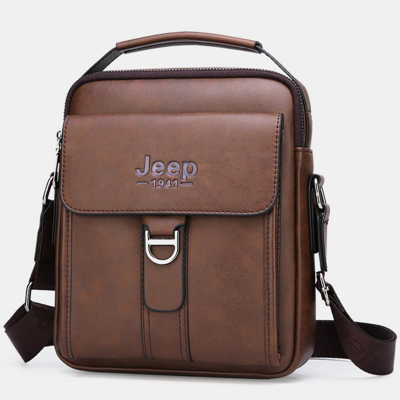 Small Sling Messenger Pack Travel Business Crossbody Pouch Shoulder Bag