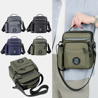 Messenger Bag Shoulder Bags Man Purses Multi-Pocket Small Crossbody Bag