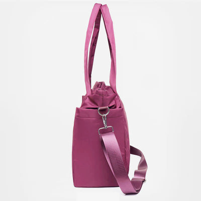 Tote for Women Large Capacity Multi-Pocket Nylon Work Shoulder Bag