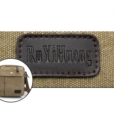 Multifunctional Waterproof Canvas Crossbody Bag