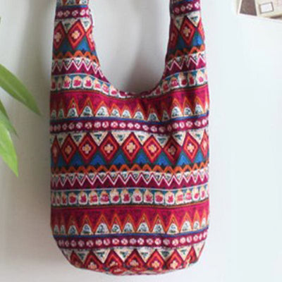 Shoulder bag for Women Vintage Canvas Daily Shopping Crossbody Bag