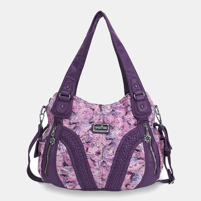 Women's Solid Color Hobo Bag