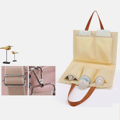 Multi-Slot Tote Bag Large Capacity Handbag for New Mom Shoping Beach Travel Purse