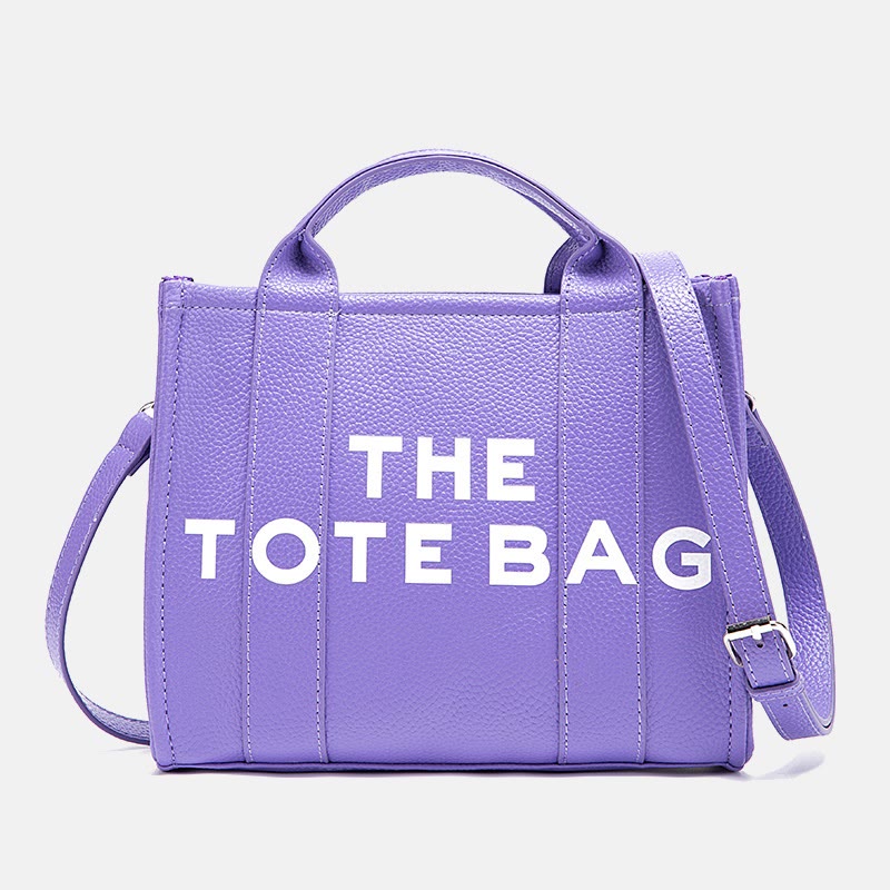 Tote Bag For Women Pu Leather Large Capacity Casual Handbag