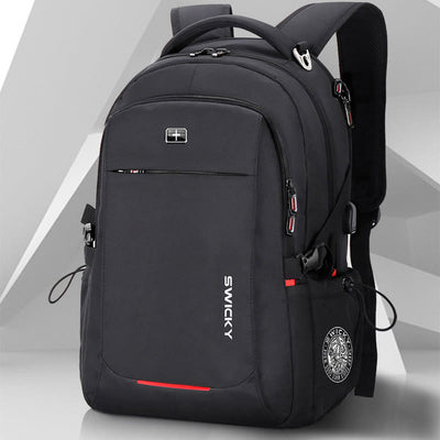 Classic Business Backpack For Men Large Travel Laptop Bag