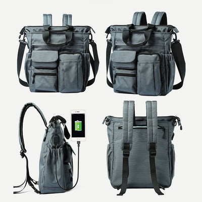 Tote Bag For Men Business Multifunctional Large Capacity Crossbody Bag