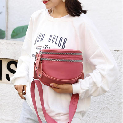 Crossbody Bag for Women Lightweight Casual Nylon Shell Shoulder Bag