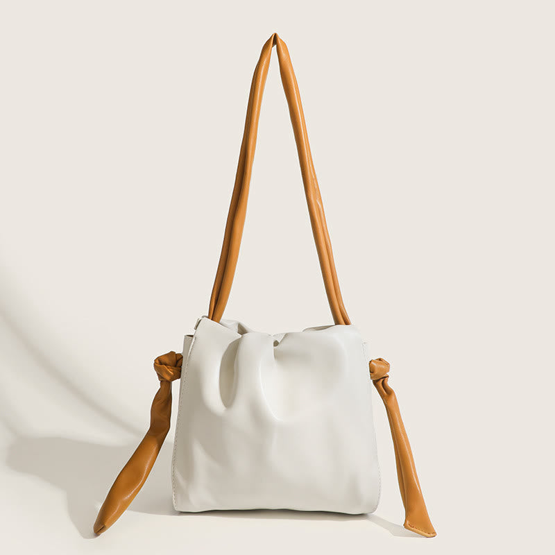 Elegant Crossbody Bag For Women Soft Leather Cloud Pattern Bag