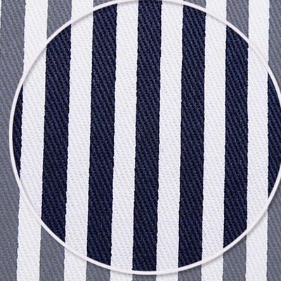 Large Capacity Anti-theft College Style Stripe Backpack