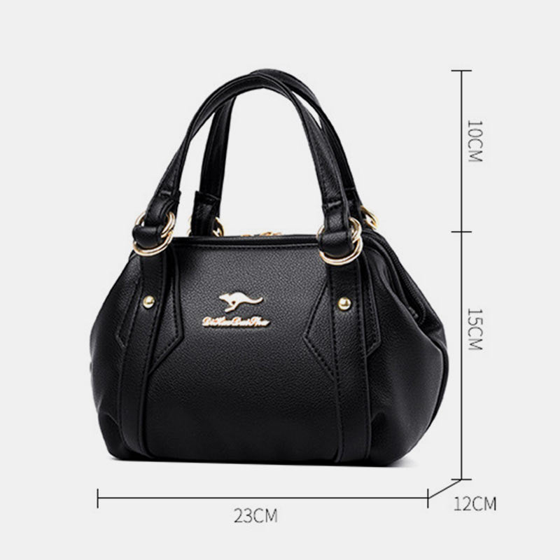 Large Capacity Multi-Pocket Anti-theft Elegant Tote Bag Handbag