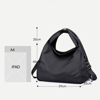Women Top-Handle Satchel Large Capacity Ligthweight Hobo Handbag Tote Crossbody Bag
