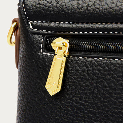 Faux Leather Crossbody Cell Phone Purse with 2 Shoulder Strap