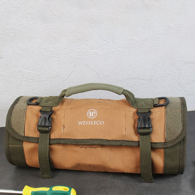Roll Tool Pouch Rolling Tool Bag Handbag Shoulder Bag Tool Organizer